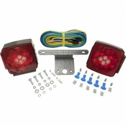 Best deal 😀 New 🎁 Hopkins Trailer Parts & Accessories LED Submersible Combination Trailer Light Kit with Integrated Back-Up Lights ✨ 👏