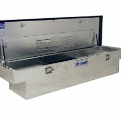 Budget ❤️ Coupon 💯 Better Built Truck Tool Boxes 63-in x 20-in x 13-in Aluminum Crossover Truck Tool Box 🌟 👍 -Outlet Automotive Store 08075004