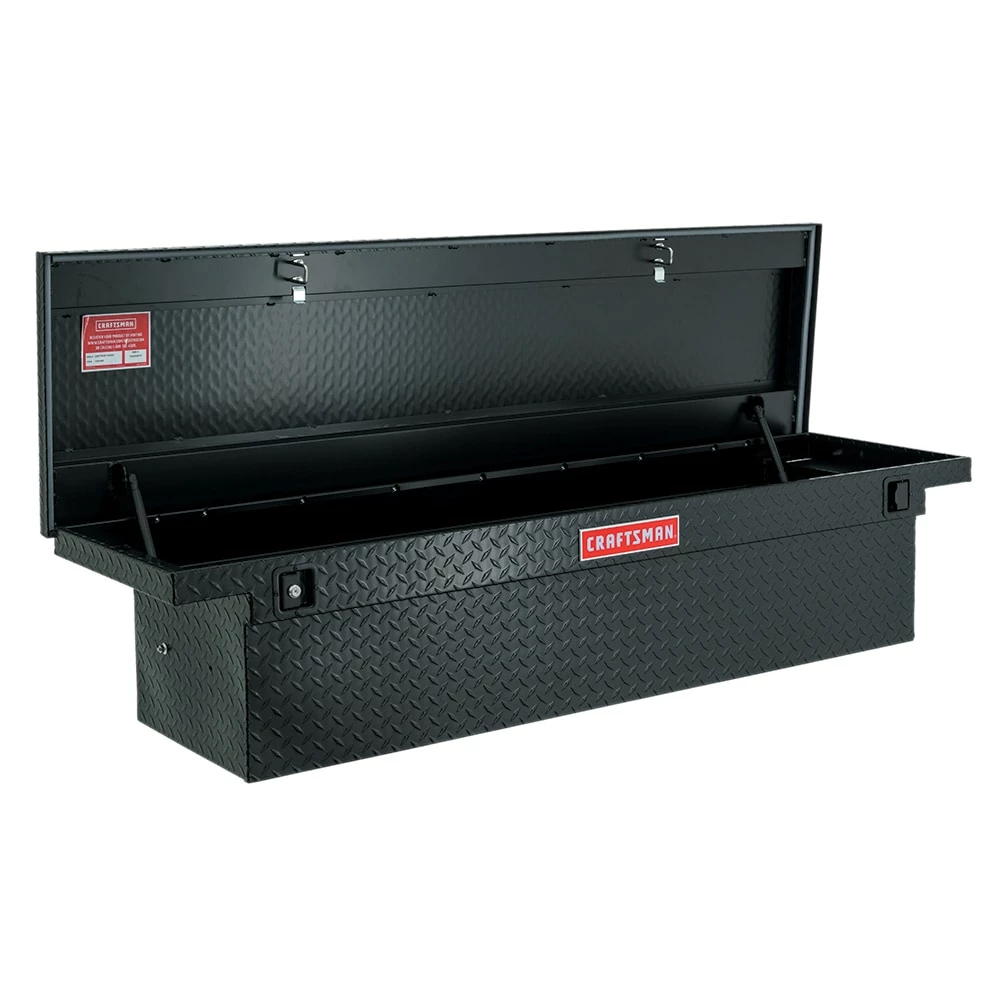 Cheapest ๐ New ๐ฅ CRAFTSMAN Truck Tool Boxes 71.36-in x 19.57-in x 16.58-in Matte Black Aluminum Crossover Truck Tool Box ๐งจ ๐ 4 Cheapest ๐ New ๐ฅ CRAFTSMAN Truck Tool Boxes 71.36-in x 19.57-in x 16.58-in Matte Black Aluminum Crossover Truck Tool Box ๐งจ ๐ - Image 4