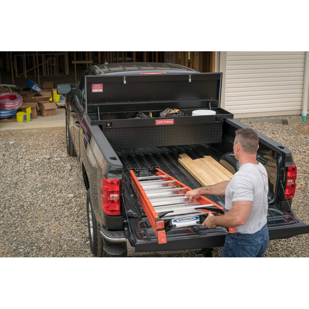 Cheapest ๐ New ๐ฅ CRAFTSMAN Truck Tool Boxes 71.36-in x 19.57-in x 16.58-in Matte Black Aluminum Crossover Truck Tool Box ๐งจ ๐ 9 Cheapest ๐ New ๐ฅ CRAFTSMAN Truck Tool Boxes 71.36-in x 19.57-in x 16.58-in Matte Black Aluminum Crossover Truck Tool Box ๐งจ ๐ - Image 9