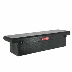 Cheapest 😉 New 🔥 CRAFTSMAN Truck Tool Boxes 71.36-in x 19.57-in x 16.58-in Matte Black Aluminum Crossover Truck Tool Box 🧨 😍