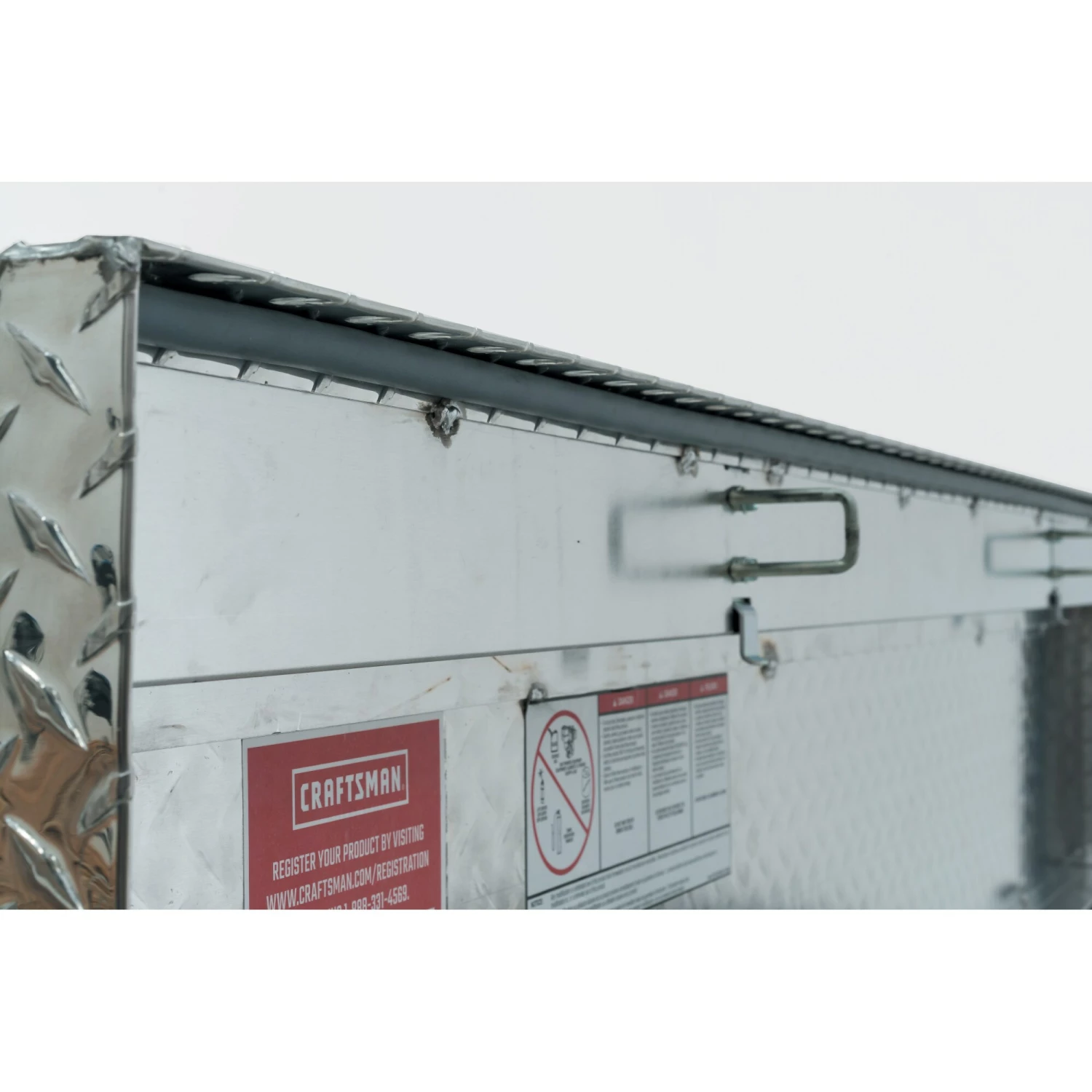 Cheap โ๏ธ Cheap ๐งจ CRAFTSMAN Truck Tool Boxes 71.36-in x 19.57-in x 16.58-in Brite Aluminum Crossover Truck Tool Box โจ ๐ 3 Cheap โ๏ธ Cheap ๐งจ CRAFTSMAN Truck Tool Boxes 71.36-in x 19.57-in x 16.58-in Brite Aluminum Crossover Truck Tool Box โจ ๐ - Image 3