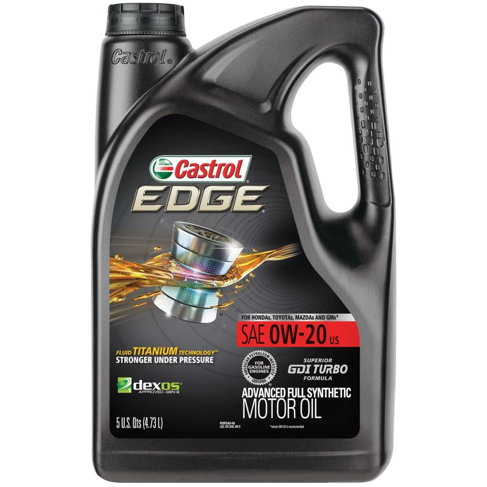 Cheap ๐ Outlet ๐ CASTROL Motor Oil & Additives EDGE 0W-20 5 Qt โ๏ธ โญ 1 Cheap ๐ Outlet ๐ CASTROL Motor Oil & Additives EDGE 0W-20 5 Qt โ๏ธ โญ