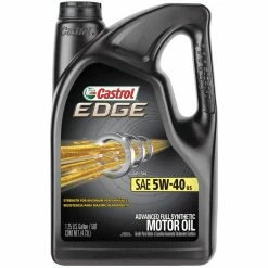 Buy 😍 Flash Sale 🔥 CASTROL Motor Oil & Additives EDGE 5W-40 US 5 QT 🌟 ✨