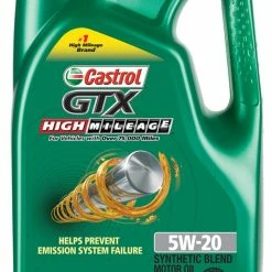 Deals ❤️ Wholesale ⭐ CASTROL Motor Oil & Additives GTX High Mileage 5W-20, 5 Qt. ⭐ ⭐
