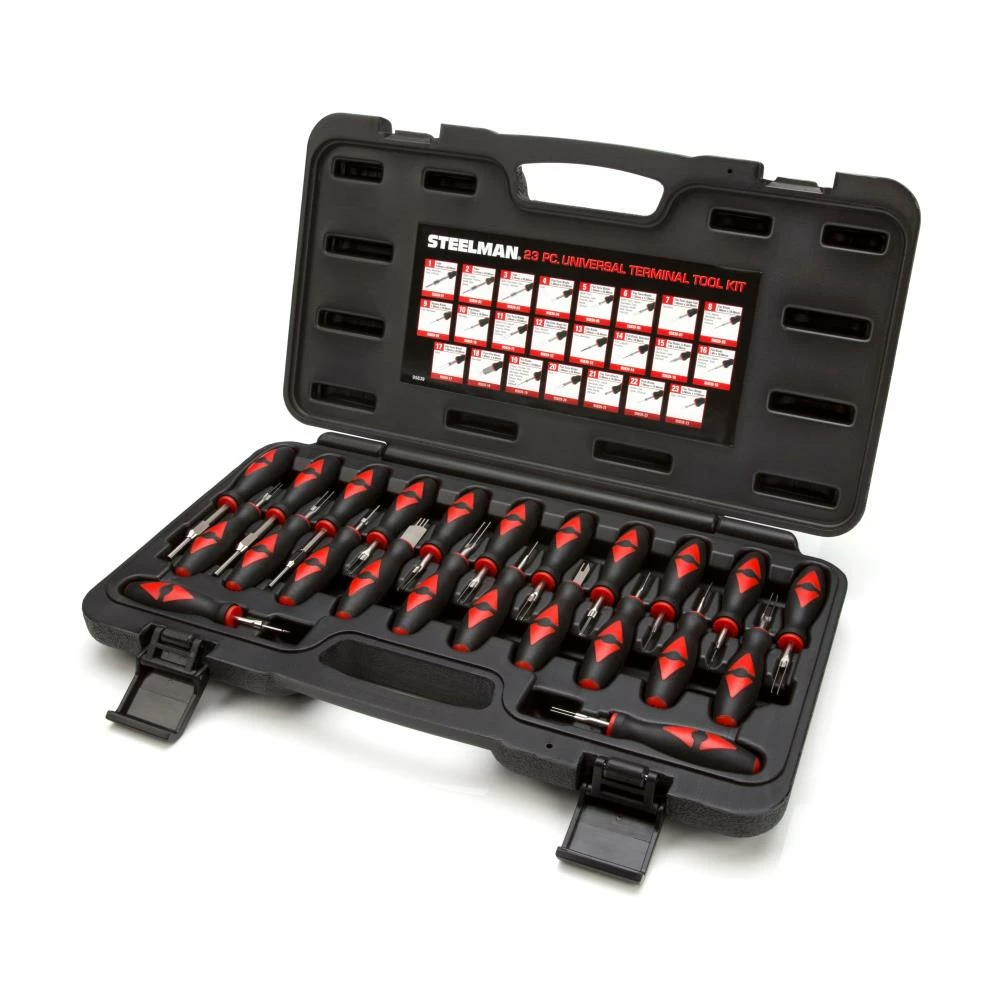 Discount ๐ Flash Sale โค๏ธ STEELMAN Specialty Automotive Hand Tools 23-Pack Automotive Terminal Tool Kit ๐ ๐ฅฐ 1 Discount ๐ Flash Sale โค๏ธ STEELMAN Specialty Automotive Hand Tools 23-Pack Automotive Terminal Tool Kit ๐ ๐ฅฐ