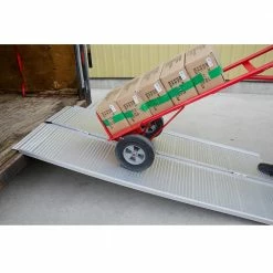 Discount ⭐ Best deal 😀 Erickson Cargo Carriers Aluminum Solid Deck Ramp 1200 lb 30-in x 72 -in 👍 🧨 -Outlet Automotive Store 15499299