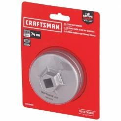 Best reviews of 👍 Buy 🔔 CRAFTSMAN Oil Change Tools Automotive Oil Filter Cap 🔧 Wrench (74mm) with 14 Flutes ✔️ 🎁 -Outlet Automotive Store 16415405