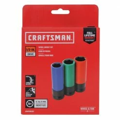 Buy 😉 Coupon ❤️ CRAFTSMAN Automotive Hand Tools Automotive 3-piece Non-Marring Lug Nut Set 😀 😍 -Outlet Automotive Store 16492543