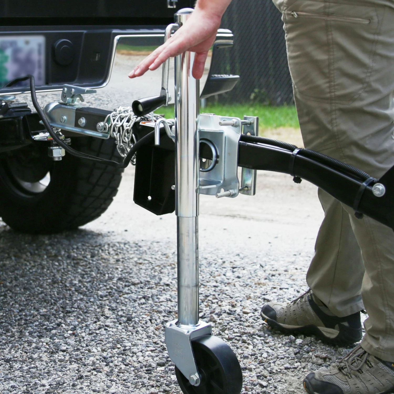 Best Pirce ๐ Brand new ๐ Reese Trailer Accessories 1000-lb Capacity Side Wind Trailer Jack ๐ ๐ 8 Best Pirce ๐ Brand new ๐ Reese Trailer Accessories 1000-lb Capacity Side Wind Trailer Jack ๐ ๐ - Image 8