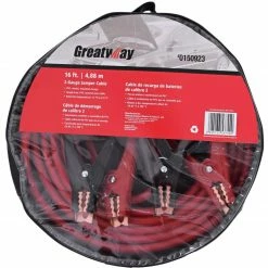 Discount 😍 Brand new 🔔 GREATWAY Jumper Cables Jumper Cable 16-ft 2-Gauge Standard Jumper Cable 😀 🎉 -Outlet Automotive Store 16663928