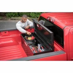 Deals 🛒 Budget 😀 CRAFTSMAN Truck Tool Boxes 40.86-in x 19.57-in x 19.2-in Black Aluminum Chest Truck Tool Box 🧨 👍 -Outlet Automotive Store 17126692