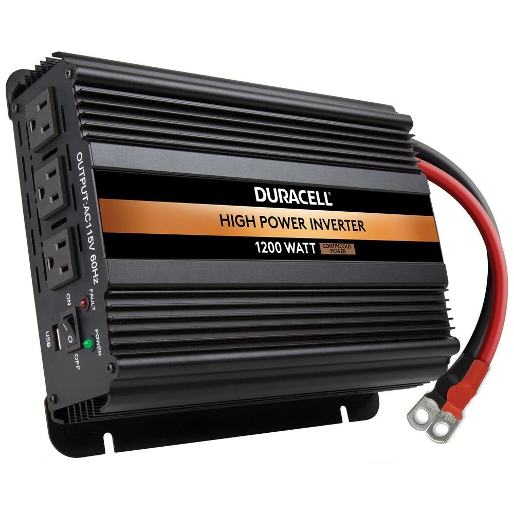 Outlet โ Discount ๐ฏ Duracell Power Inverters 1200-Watt โญ โ๏ธ 1 Outlet โ Discount ๐ฏ Duracell Power Inverters 1200-Watt โญ โ๏ธ