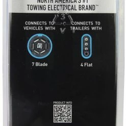 Best deal 💯 Cheap 😍 Hopkins Trailer Parts & Accessories Endurance™ Easy-Pull™ LED Test 7 Blade to 4 Flat Flex Adapter 😍 🛒 -Outlet Automotive Store 46323535